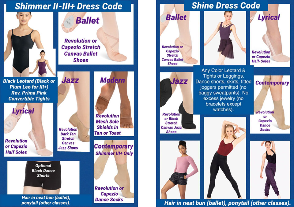 Sparkle/Shimmer Dress Code
